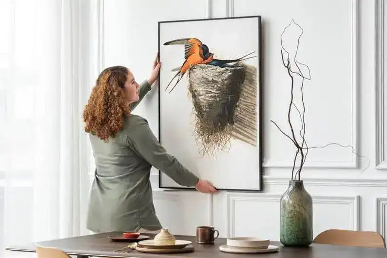 Vintage Bird Art Prints| Bird Poster