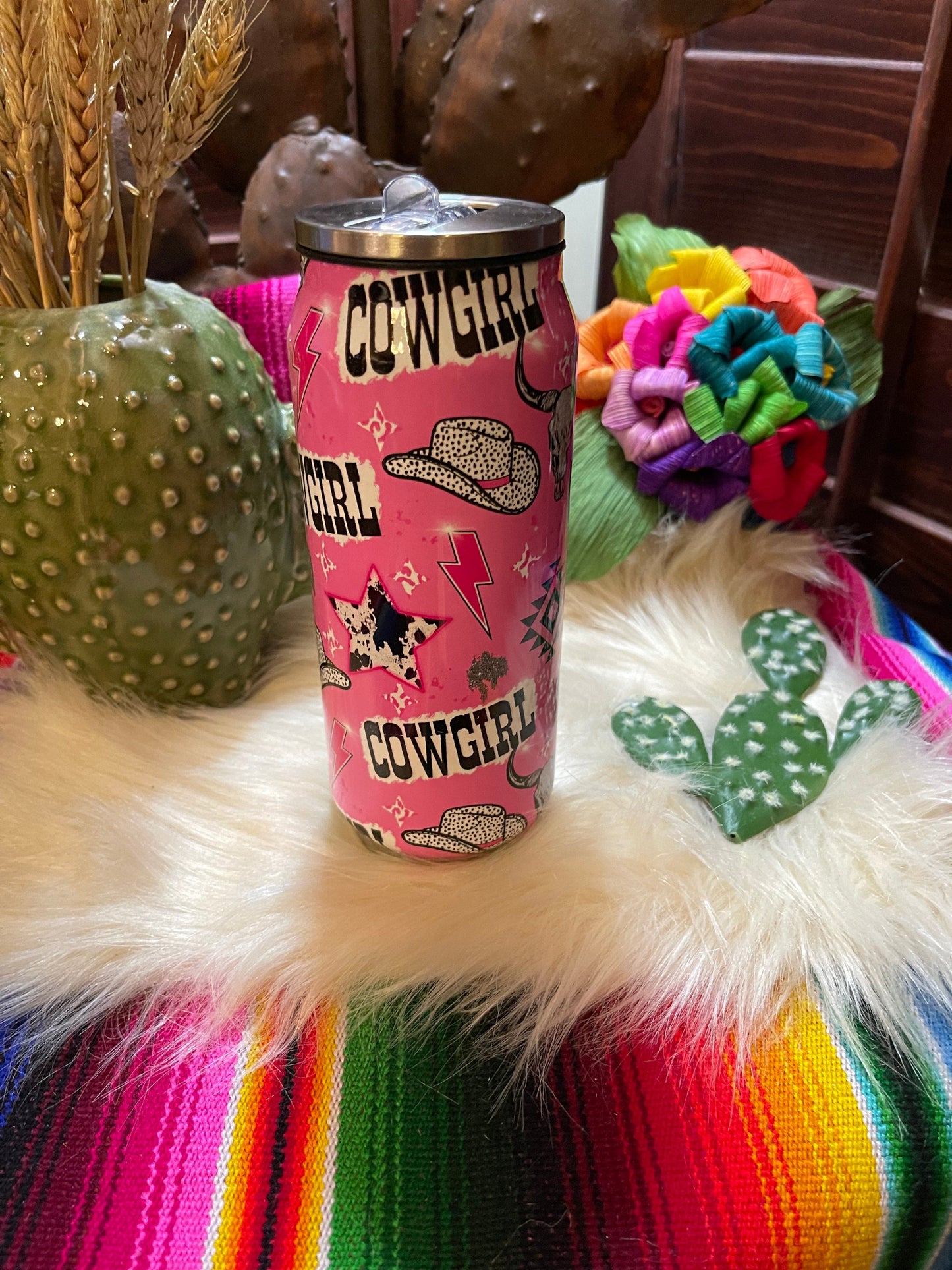 Western 16oz Stainless steel Tumbler