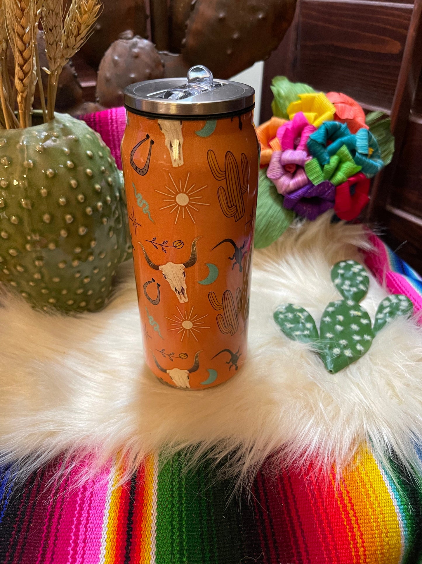 Western 16oz Stainless steel Tumbler