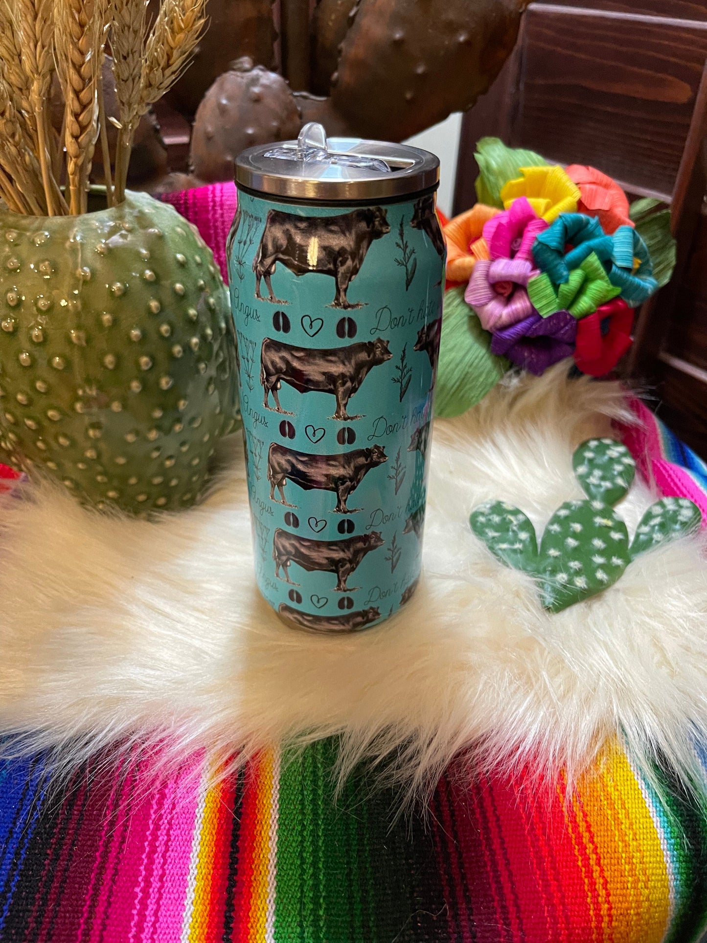 Western 16oz Stainless steel Tumbler