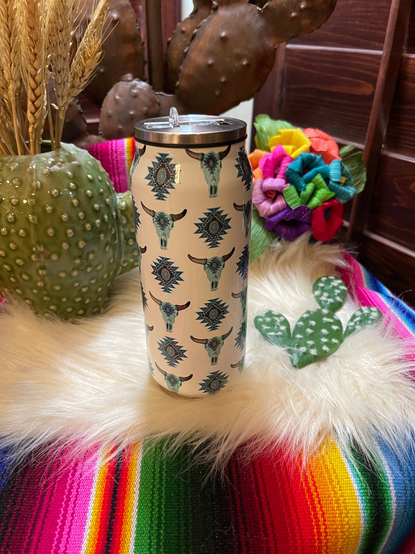 Western 16oz Stainless steel Tumbler